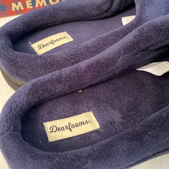 NWT Dearfoams navy sleepers - Picture 4 of 5
